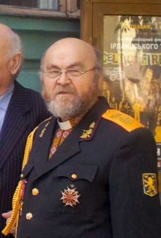 Член Спілки офіцерів України О.Карелін. 2012 р