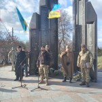 Промовляє член центрального проводу СОУ капітан 2-го рангу Тимур БАРОТОВ (Морпєх)