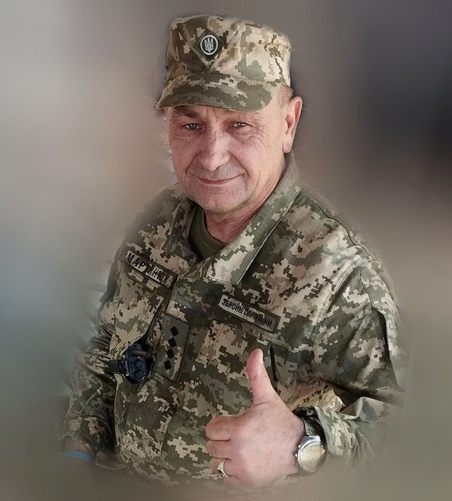 Капітан Сергій МАРТИНЮК, член Центрального прповоду Спілки офіцерів України