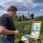 Микола МАМЧУР на пленері